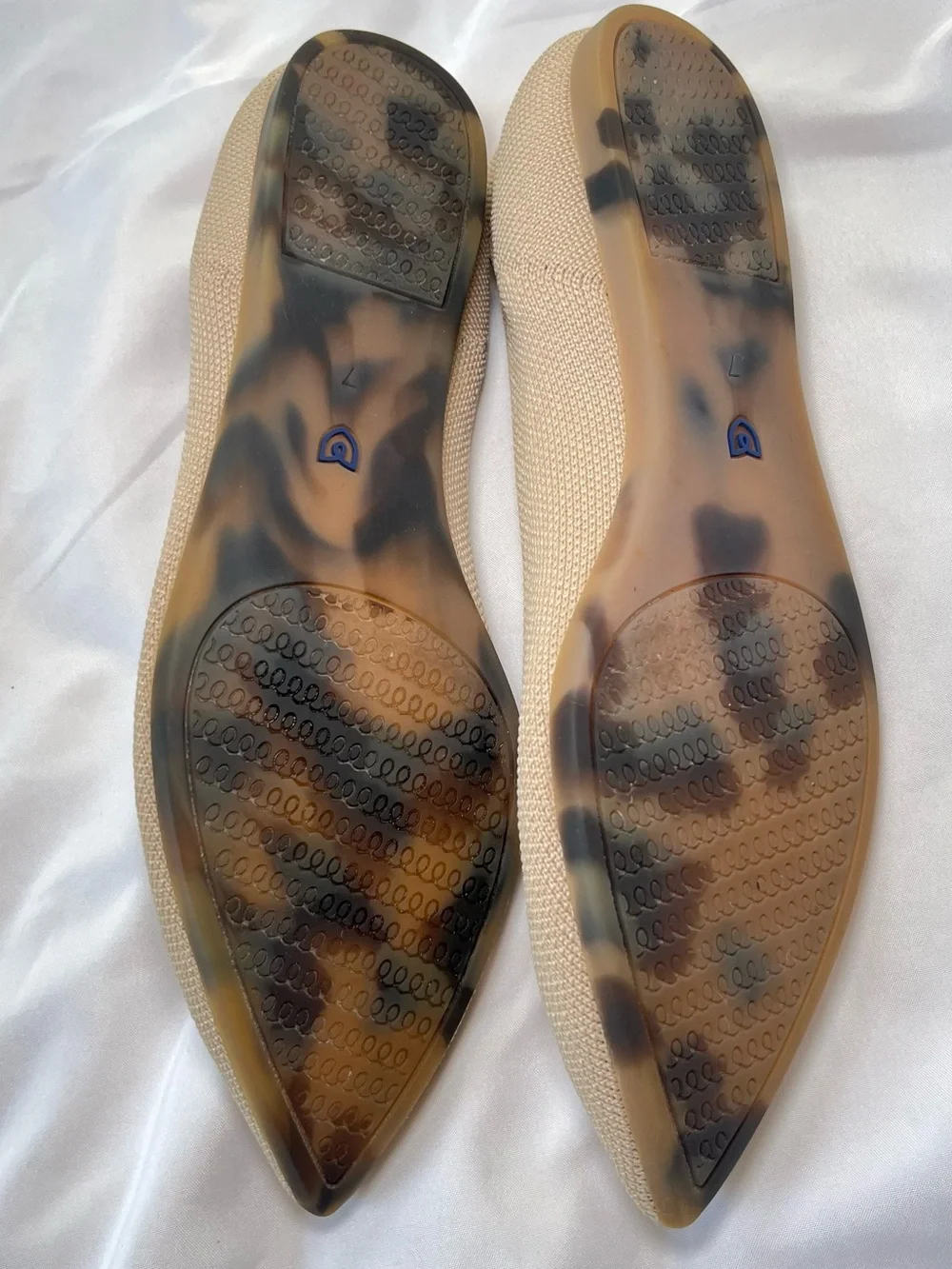 Rothys beige pointed